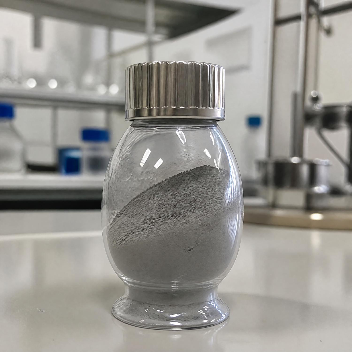 Alpha aluminum hydride AlH3 sample